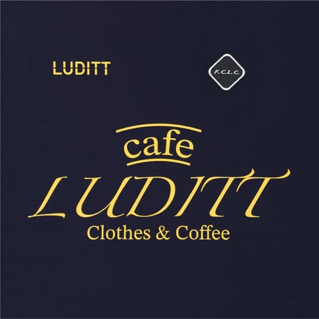 F.C.L.C. / Cafe LUDITT Long Sleeve T-Shirt / Navy<L-24-137>