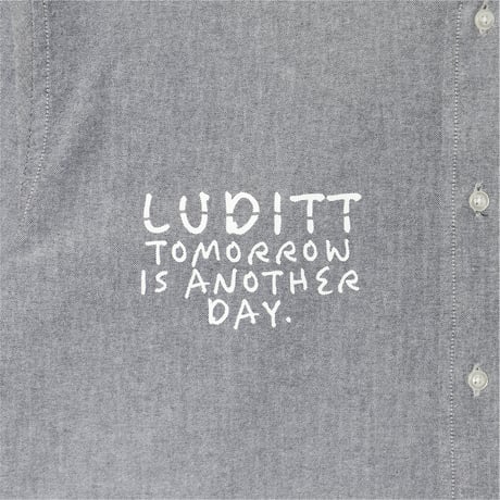 Oxford Long Sleeve Shirt / Gray<L-24-139>