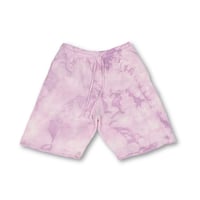 Tie-Dye Sweat Shorts / Sumire(Purple) <L-2381>