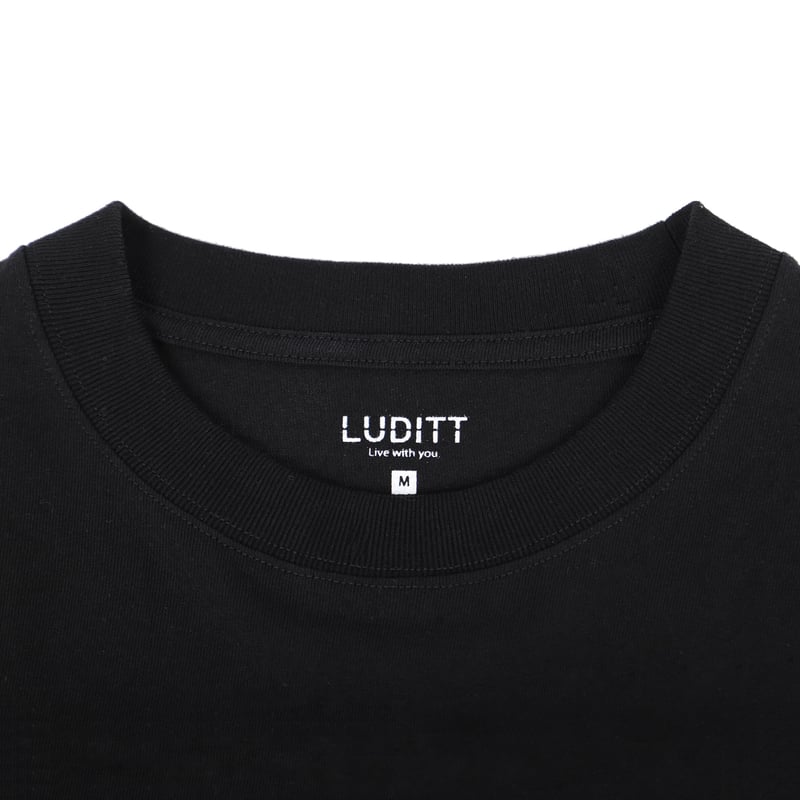 Authentic 8.0oz Long Sleeve T-Shirt / Black<L-2