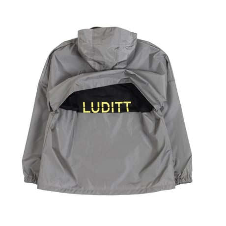 Nylon Pullover Parka  / Ash <L-2141>