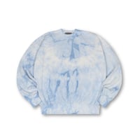 Tie-Dye Crewneck Sweat / Suzuran(Blue) <L-2380>