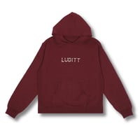 KNIT PARKA / BURGUNDY <L-2364>