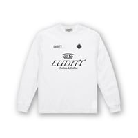 F.C.L.C. / Cafe LUDITT Long Sleeve T-Shirt / White<L-24-137>