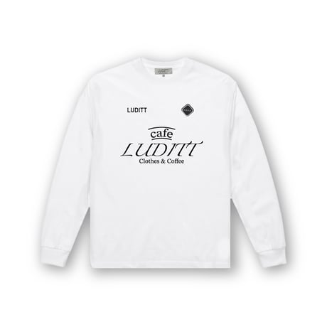 F.C.L.C. / Cafe LUDITT Long Sleeve T-Shirt / White<L-24-137>
