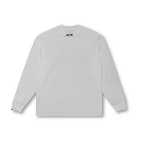 F.C.L.C. Basic Long Sleeve T-Shirt / White<L-24-134>