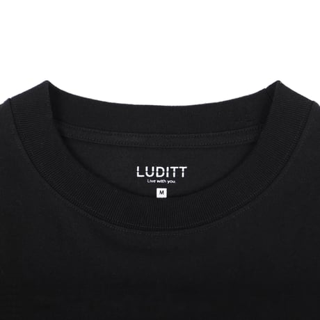 AUTHENTIC 8.0oz T-SHIRT / BLACK<L-2246>
