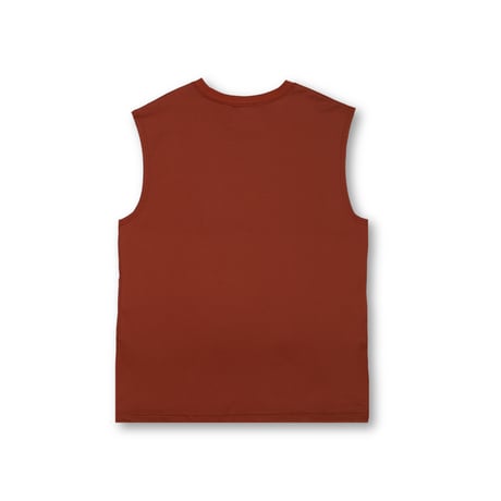 Cut-off Sleeveless / Brown<L-24-145>
