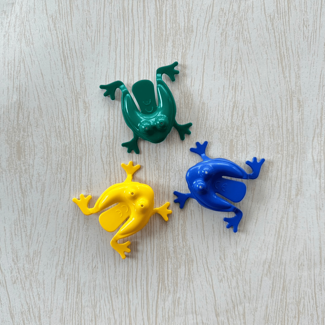 カエルさんジャンプ 少量パック | 絵本と木のおもちゃの店ぴっぴ