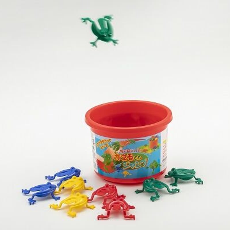 カエルさんジャンプ 少量パック | 絵本と木のおもちゃの店ぴっぴ