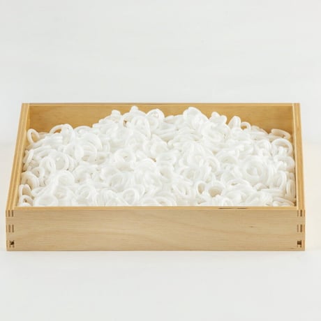 チェーンリング　白　200g