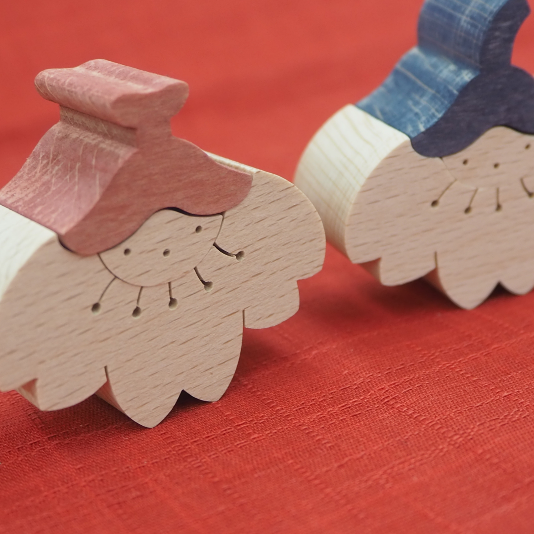 桜の花びな KH215 | 絵本と木のおもちゃの店ぴっぴ Lapippi toy