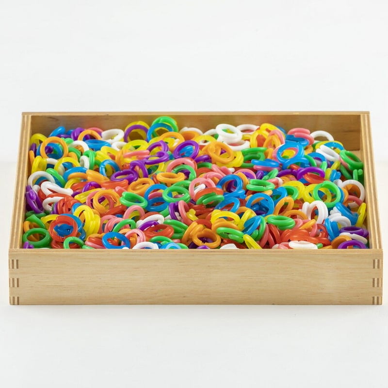チェーンリング カラー 200g | 絵本と木のおもちゃの店ぴっぴ Lapippi toy