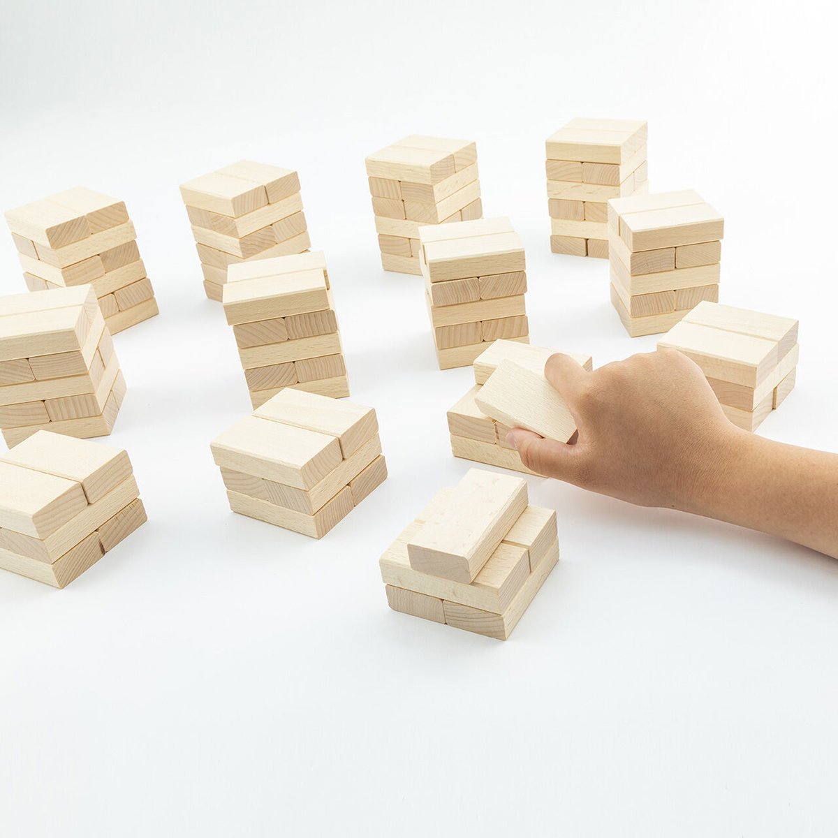 保育つみき(小）117ピース入 | 絵本と木のおもちゃの店ぴっぴ Lapippi toy