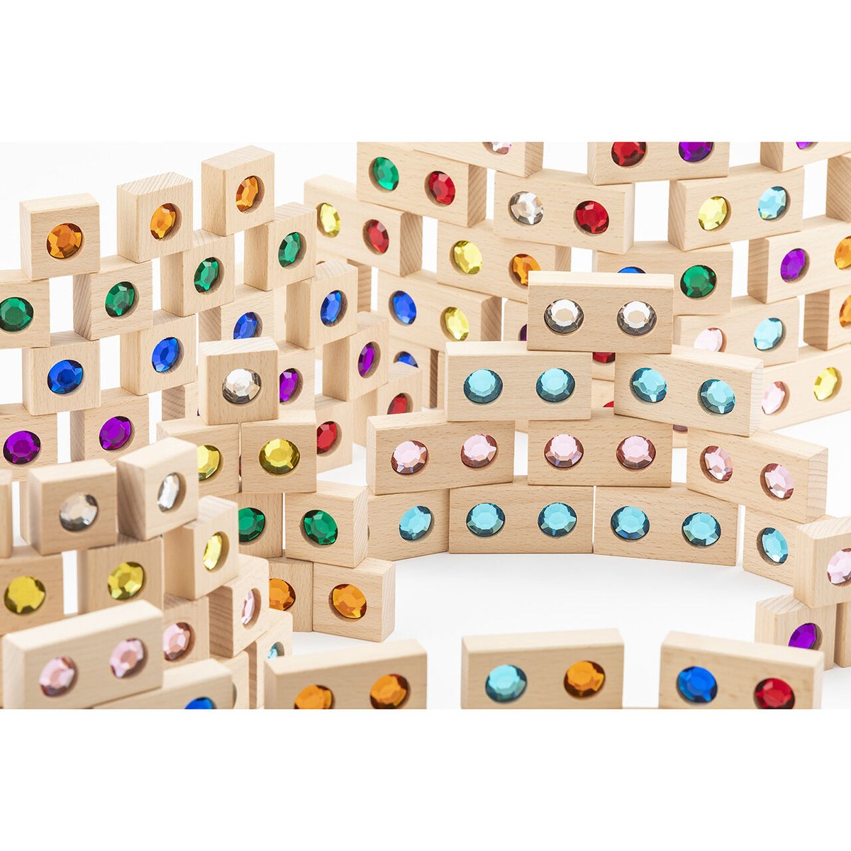 ジュエル積み木 ジュエル積み木 | 絵本と木のおもちゃの店ぴっぴ Lapippi toy