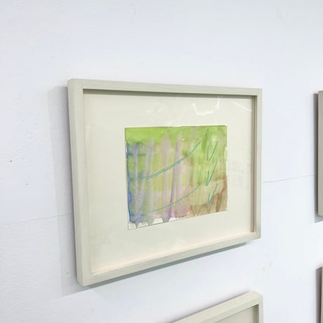 佐藤万絵子 / 額（25.6ｘ31.8ｘ2.2）