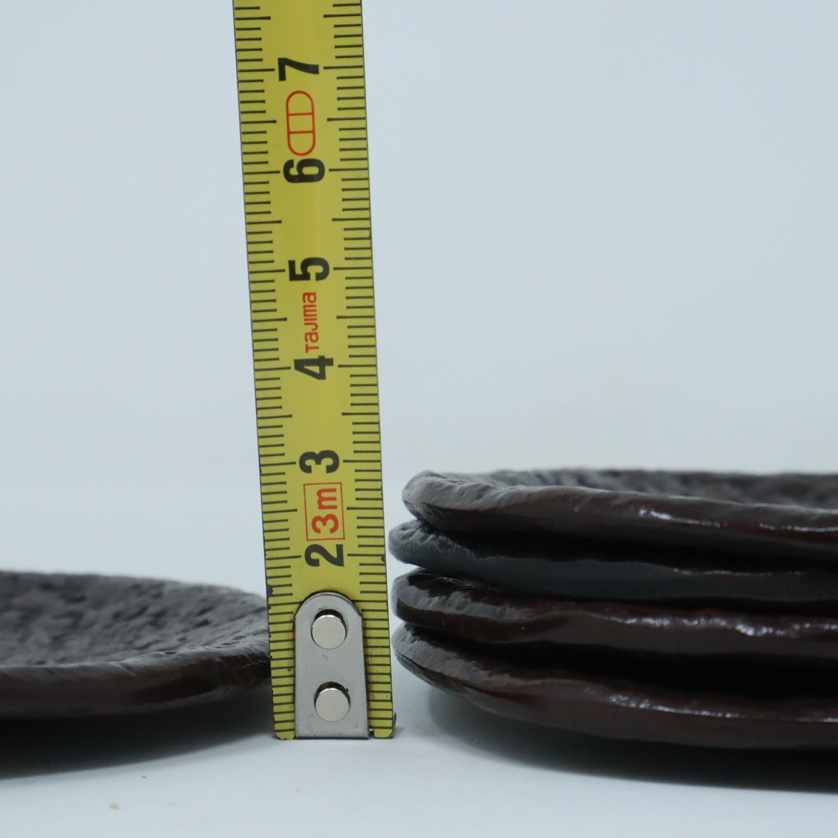 A012【工芸】南部鉄器 盛栄堂 鉄製 小皿 5枚揃 | 中国美術・茶器 花葉