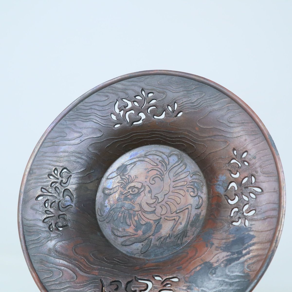 京都 金僲堂 菊桐彫入 御水注 金属製 【公式通販】