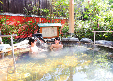 【平日限定】草津湯元水春 入浴+レンタルタオル+水春亭お食事1,000円チケット