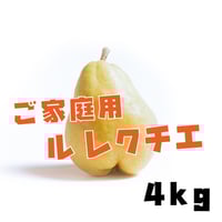 【家庭用4㎏】極上の甘みと香りのフルーツ　西洋梨【ルレクチエ】