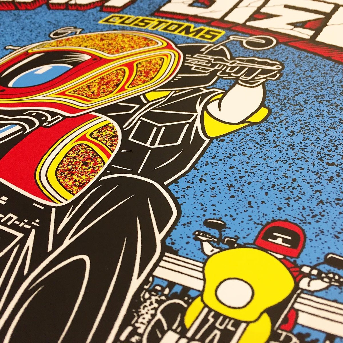 Mike Giant ポスター 46×62 額付き Mike Giant ポスター 46×62 額付き（Mike Giant ポスター 46×62