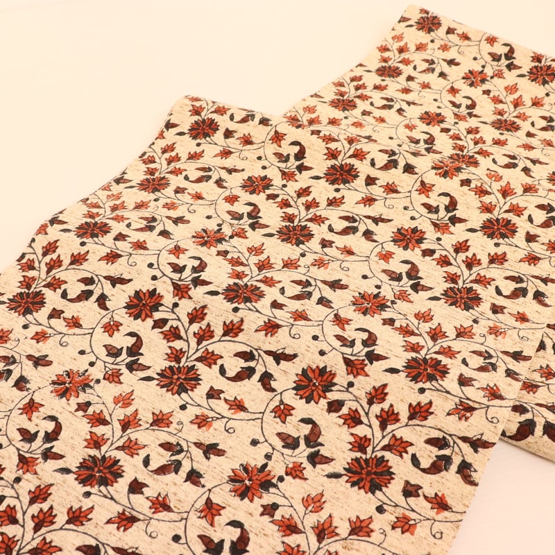 名古屋帯（貴久樹 ぜんまい結城 更紗） | すかや呉服店