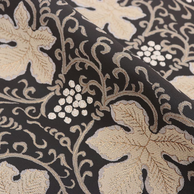 名古屋帯（織楽浅野 金泥ぶどう） | すかや呉服店