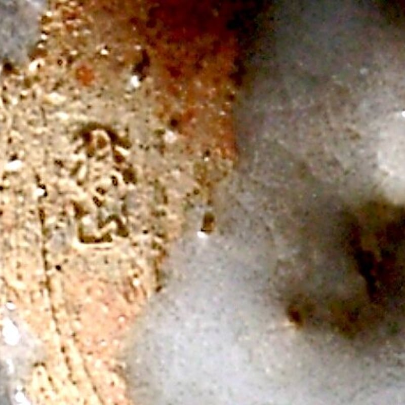 松阪萬古松古焼 佐久間 勝山 作 井戸写 茶碗 無傷 箱合 保証