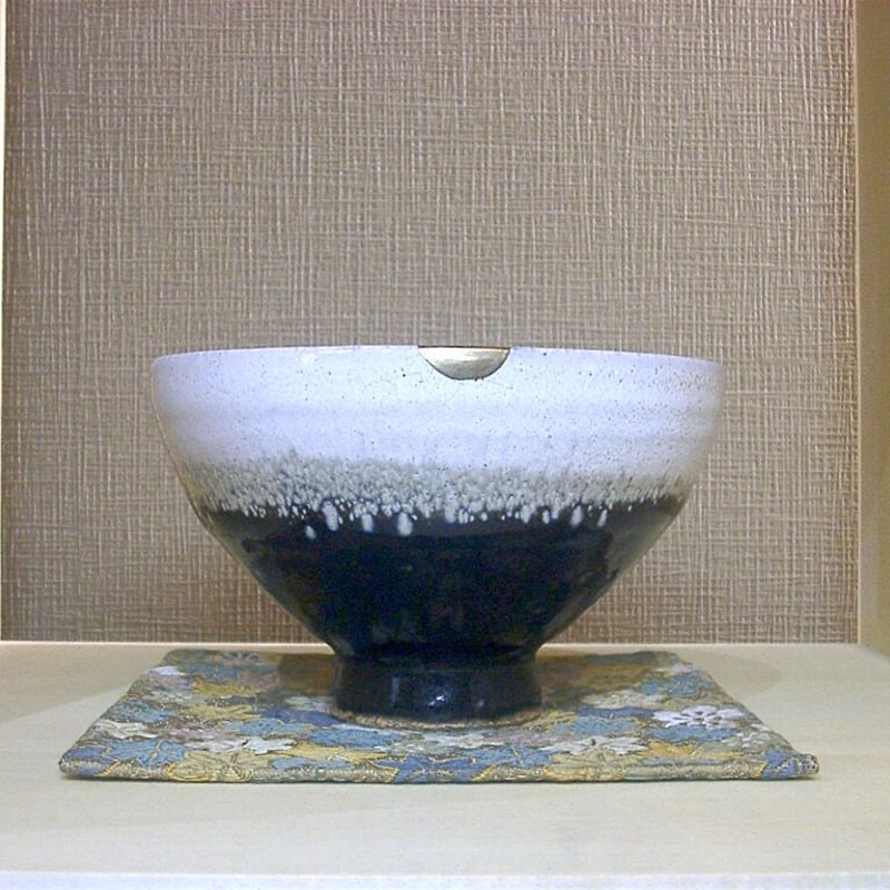 人間国宝 清水卯一 作 白釉掛 碗 金継 誂箱 古物。 | STORESショップARIKA