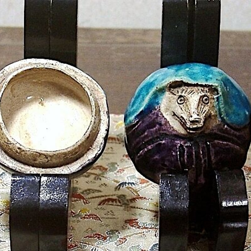 偕楽園御庭焼 楽 旦入 作 白蔵主 香合 箱合 無傷 保証 偕楽園御庭焼 楽 旦入 作 白蔵主 香合 箱合 無傷 保証
