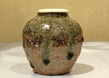 京焼・清水焼　ブロンズ作家　沼田一雅作　香合　銘：雲龍　無傷　共箱　古物。 京焼・清水焼ブロンズ作家沼田一雅作香合銘：雲龍無傷共箱古物。