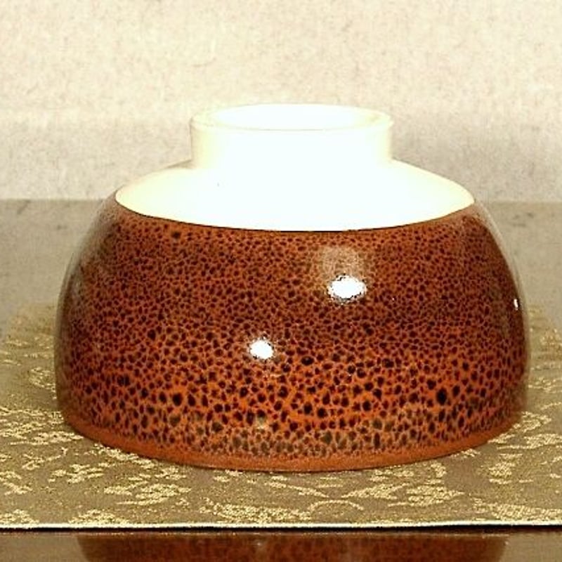 京焼・清水焼 徳力孫三郎 作 彩釉 茶碗 在銘 無傷 箱合 保証