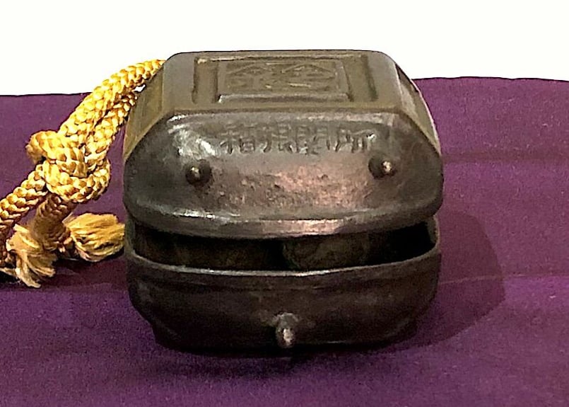 鋳物 駅鈴 箱根関所名 箱無 傷無 合箱 | STORESショップARIKA 