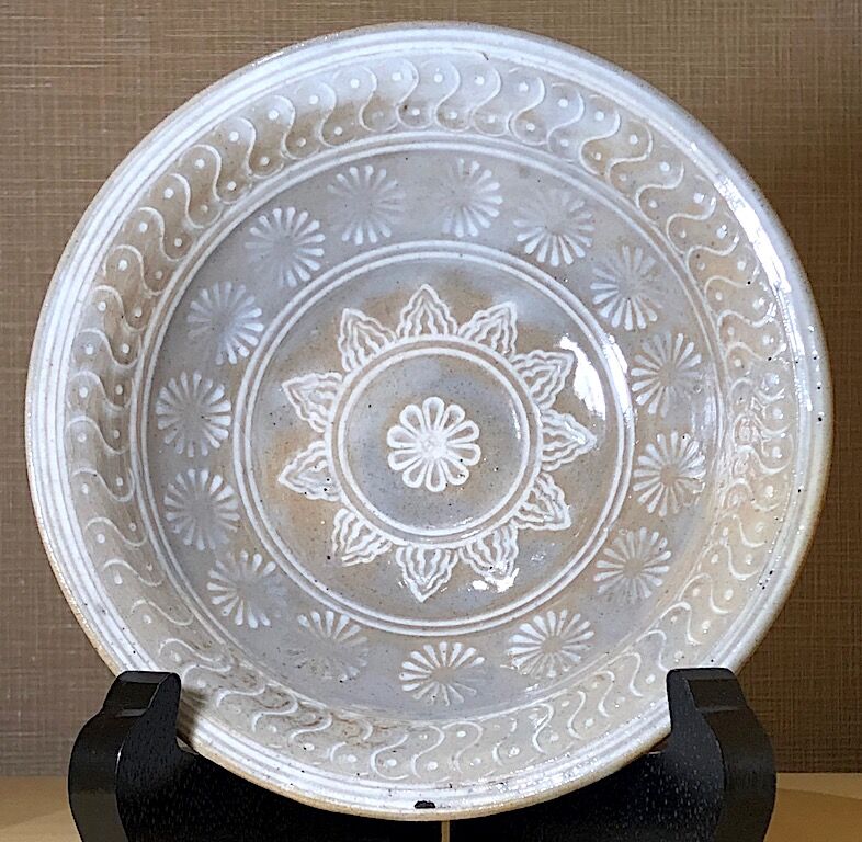 常滑焼　水指し　初代井上素　造 常滑焼 井上素三作 平三島茶碗 陶印 無傷保証 箱無 古物。 | STORES