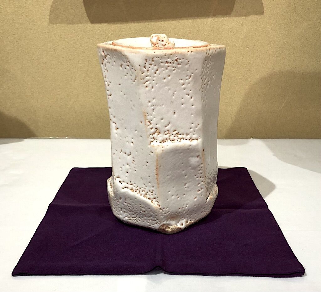 志野焼 林 孝太郎 作 水指 高台在銘 共箱 無傷。 | STORESショップARIKA