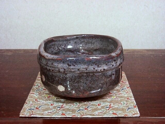 瀬戸 早川春泰作 ネズミ 志野 茶碗 無傷 共箱 古物。 | STORESショップ