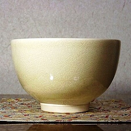 薩摩焼　紀秀窯　畦元紀秀 作　薩摩　茶碗　無傷　共箱　保証。