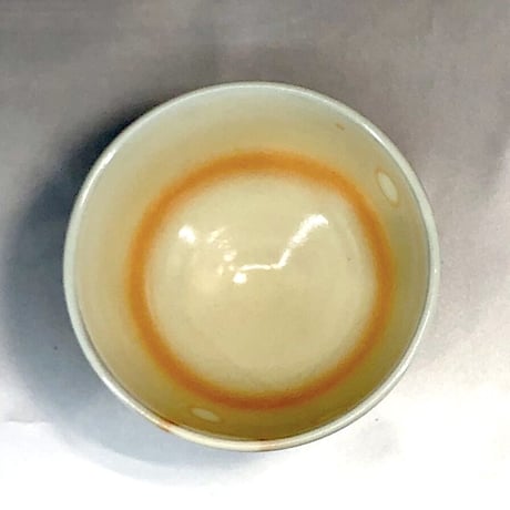 京焼・清水焼　花背窯　徳力富吉郎作　宝づくし　茶碗　在銘　無傷　共箱　古物。