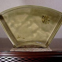 京焼・清水焼　初代 村田陶苑 作　色絵　招福 大黒天像　共箱　無傷。 京焼・清水焼 初代村田陶苑作 染付色絵獅子六角鉢 1963年作