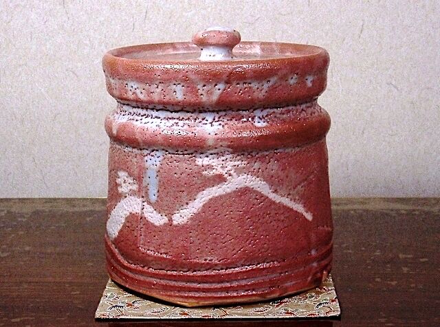 志野茶碗(中島一耀) 美濃陶芸 鼡志野茶碗 中島一耀