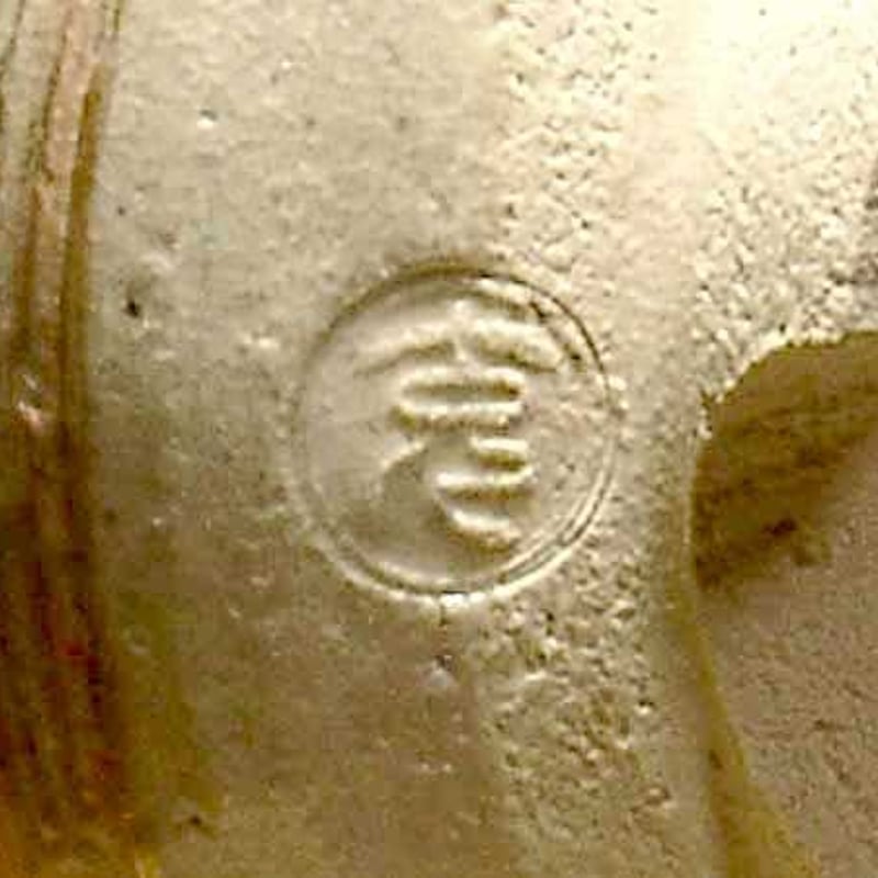 京焼・清水焼　手塚大示窯作　御題金蘭手　大福茶碗　共箱　古物。 京焼・清水焼 手塚大示窯作 御題金蘭手 大福茶碗 共箱 古物
