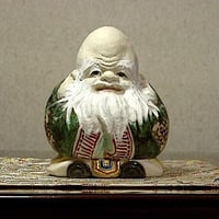 京焼・清水焼 八木一艸 作 三島手 華菊 香合 無傷 共箱 保証
