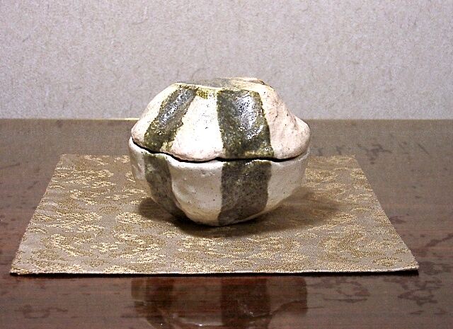 八事窯 後藤幸三 作 香合No1 無傷 箱合 保証。 | STORESショップARIKA