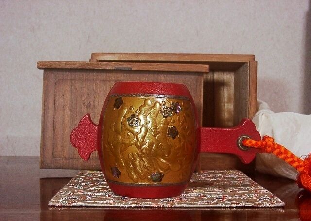 漆芸 高橋孝道作 宝槌 無傷 共箱 古物。 | STORESショップARIKA