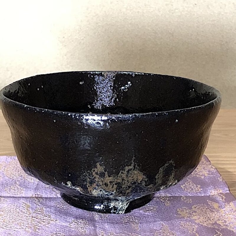 【新品未使用品】大樋焼　大樋窯　定甫　糸巻　香合 新品未使用品】大樋焼 大樋窯 定甫 糸巻 香合 新品未使用品