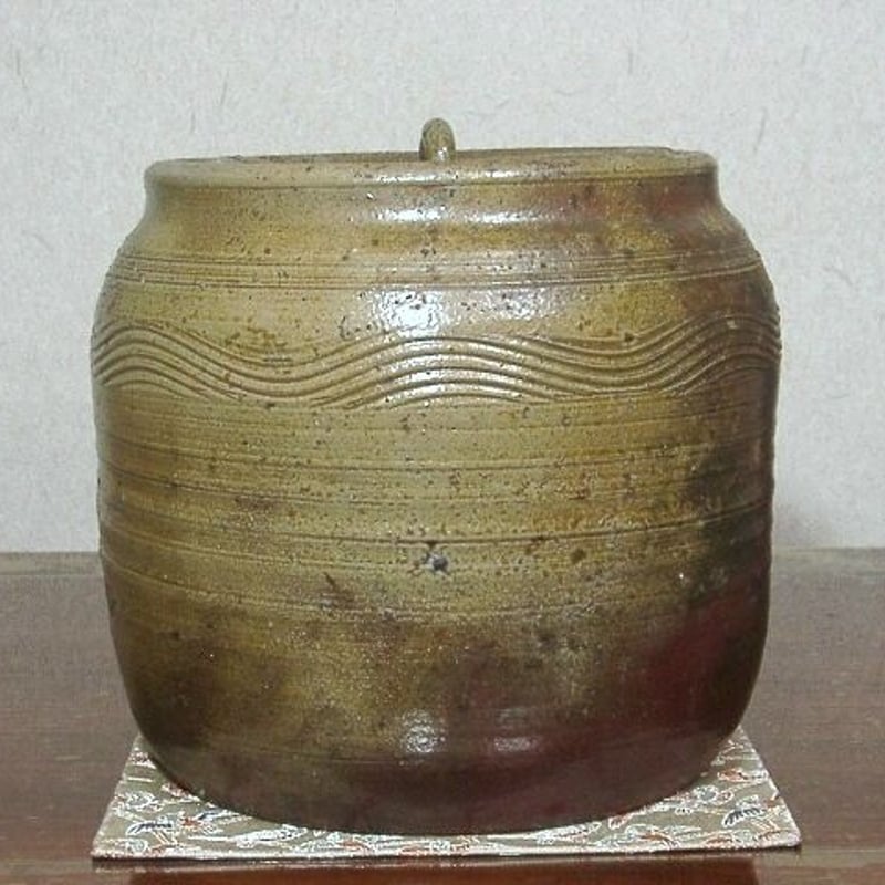 丹波焼 正元直作造 水指 無傷 共箱 保証。 | STORESショップARIKA