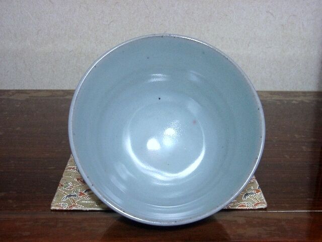 入山窯 江崎敏夫作 青磁 茶碗 無傷 共箱 保証。 | STORESショップARIKA