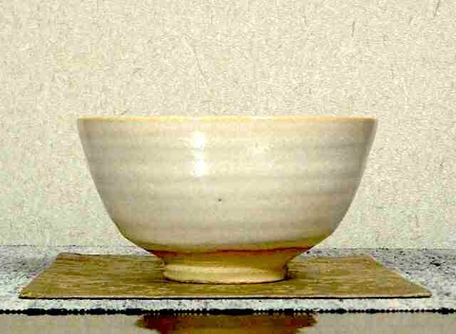 京焼・清水焼　山田 喆 作　から津風　茶碗　無傷　共箱　保証。 京焼・清水焼 山田 喆 作 から津風 茶碗 無傷 共箱 保証