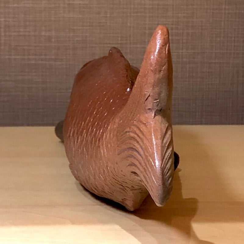 備前焼 木村宗得（宗太郎）作 鯉口 花入 無傷保証 箱無 金具新品