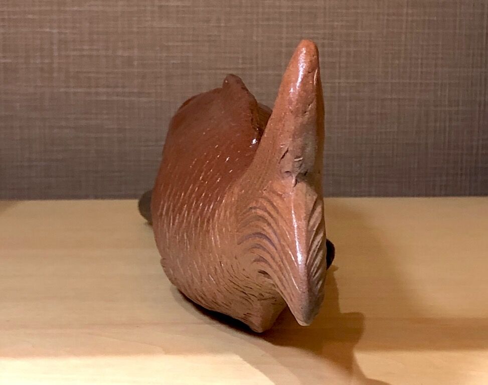 モンテパパ‼️ 【SD5-1】★木村宗得先生　備前焼徳利&ぐい呑　共箱★ モンテパパ様専用‼️ 【SD5-1】☆木村宗得先生 備前焼徳利&ぐい呑 共